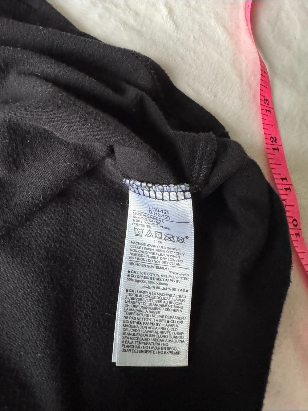 Old Navy Black V-Neck Short Sleeve Tee